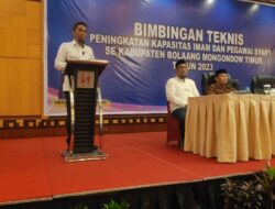 Laksanakan Bimtek Para Imam Mesjid, Bupati Boltim : Ini Janji Politik Saya Untuk Meningkatkan SDM Boltim