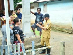 Bupati Bolaang Mongondow Timur Sachrul Meninjau Dua Keacamatan di Boltim Pasca Banjir Menggenangi Permukiman Warga