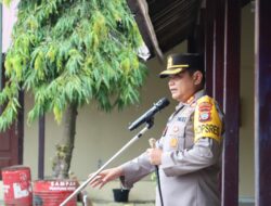 Semangat Tak Surut Meski Hujan Mengguyur, Kapolres Kotamobagu Tekankan Pentingnya Deteksi Dini dan Himbauan Pencegahan Bencana