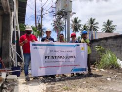 Turut Ciptakan Iklim Investasi Yang Baik, PLN Sambung Listrik 240 kVA PT Intimas Surya