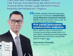 PLN terus meningkatkan kontribusinya, sebagai perusahaan BUMN berkomitmen