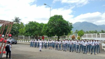 Paskibraka Kota Kotamobagu Mulai Masa Karantina untuk Persiapan Upacara HUT RI ke-78