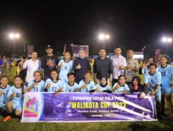 Turnamen Walikota Cup Sepak Bola Putri BMR Dimulai di Kotamobagu