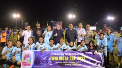 Turnamen Walikota Cup Sepak Bola Putri BMR Dimulai di Kotamobagu