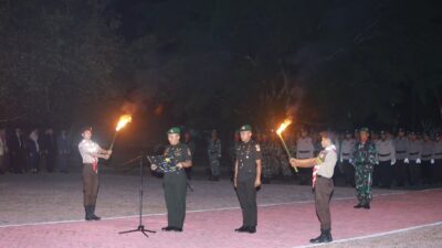 Wakil Wali Kota Kotamobagu Bersama Forkopimda Hadiri Apel Kehormatan dan Renungan Suci di TMP Mongkonai Barat