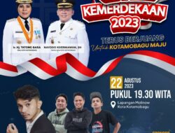 Konser Gebyar Kemerdekaan 2023 Kota Kotamobagu: Vicky Salamor dan Bintang Lokal Siap Meriahkan HUT RI ke-78