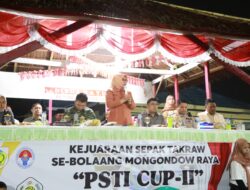 Kejuaraan Sepak Takraw PSTI Cup II Kota Kotamobagu Tahun 2023 Ditutup dengan Sukses