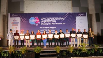 PLN Unit Induk Distribusi Sulawesi Utara, Tengah, dan Gorontalo (UID Suluttenggo) Raih Penghargaan Marketing Champion di Indonesia Marketing Festival 2023