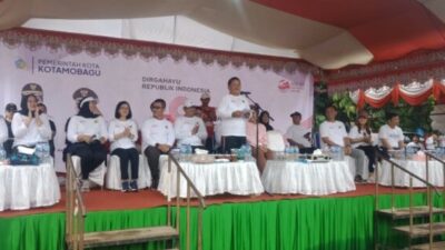 Wakil Wali Kota Kotamobagu Resmi Luncurkan Rangkaian Kegiatan Meriahkan HUT RI ke-78