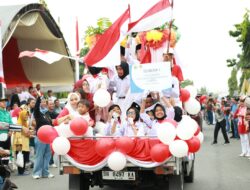 Karnaval Merah Putih Meriahkan Peringatan HUT RI ke-78 di Kota Kotamobagu