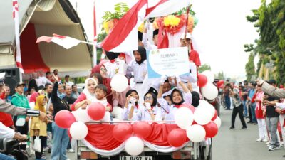 Karnaval Merah Putih Meriahkan Peringatan HUT RI ke-78 di Kota Kotamobagu