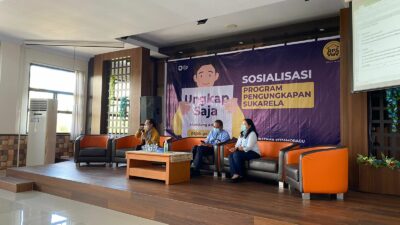 Sosialisasi Program Pengungkapan Sukarela: Wajib Pajak Diberikan Informasi Terkait Batas Akhir Program