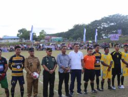 Bupati Bolaang Mongondow Timur Buka Turnamen Sepak Bola “Mata Cup”