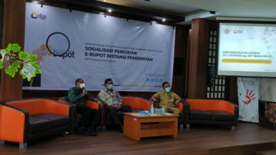 KPP Kotamobagu Gelar Sosialisasi SPT Unifikasi Kepada Bendaharawan Satker Se-Bolmong