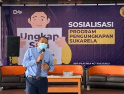 Jelang Akhir Juni, KPP Kotamobagu Gencarkan Sosialisasi PPS