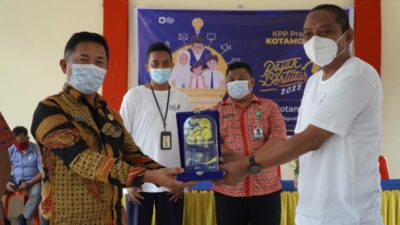 KPP Kotamobagu Kampanyekan Sadar Pajak Di SMKN 2 Kotamobagu