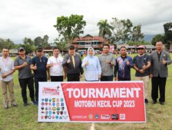 Sepak Bola Motoboi Kecil CUP 2023 dengan Antusiasme Tinggi, Wali Kota Kotamobagu Buka Turnamen