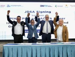 PLN, ACWA Power, dan PT Pupuk Indonesia Kolaborasi Bangun Proyek Integrated Green Hydrogen dan Green Ammonia