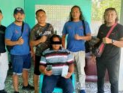 Pelaku Pencurian Handphone di Kota Kotamobagu Dibekuk oleh Tim Resmob Polres