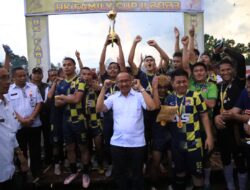 Sepak Bola HK Family Cup 2 Tahun 2023, Pj. Wali Kota Kotamobagu Menutup Suksesnya Turnamen