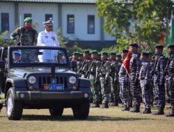 Peringatan HUT TNI ke-78, Pj. Wali Kota Kotamobagu Hadiri Upacara