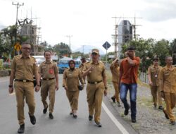 Pj. Wali Kota Kotamobagu Tinjau Tapal Batas, Perkuat Sinergi dengan Daerah Tetangga