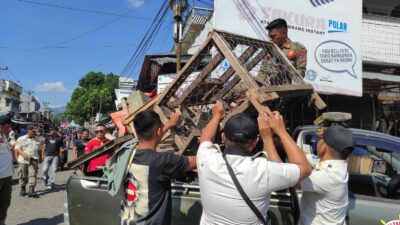 Penertiban Pedagang 23 Maret: Sat Pol PP Kotamobagu Terus Tingkatkan Langkah Penataan