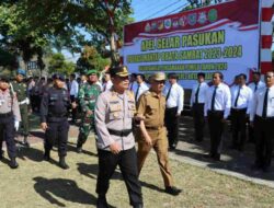 Apel Gelar Pasukan: Pemeliharaan Kondusifitas Menuju Pemilu 2024