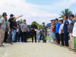 Tinjau Progres Pembangunan Infrastruktur Jalan di Boltim, Bupati Sam Sachrul Mamonto dan Dandim 1303