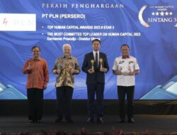 PLN Group Raih Penghargaan Bergengsi Top Human Capital Awards 2023