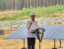 Presiden Jokowi Groundbreaking PLTS PLN 50 MW di IKN Nusantara untuk Energi Bersih 100%