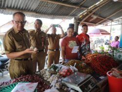 Penjabat Wali Kota Kotamobagu Tinjau Pasar Genggulang dan Pasar Poyowa Kecil