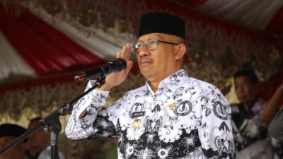 Optimisme Merdeka Belajar, Pj. Wali Kota Kotamobagu Memimpin Upacara Nasional Hari Guru, HUT ke-78 PGRI, dan HUT ke-52 KORPRI Tahun 2023