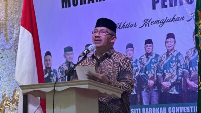 Pengukuhan Pimpinan Daerah Periode 2022-2027, Pj. Wali Kota Kotamobagu Hadiri Milad ke-111 Muhammadiyah