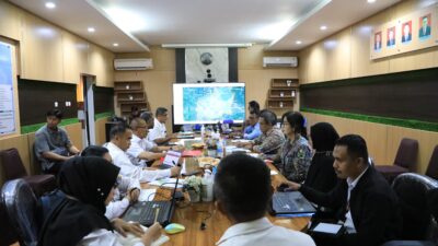 Membahas Pengelolaan Daerah Irigasi di Kota Kotamobagu, Audiens Pj. Wali Kota Kotamobagu dengan Kepala Balai Wilayah Sungai Sulawesi 1