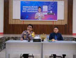 Pajak Amurang Mendampingi Polres Minsel dalam Pelaporan SPT Tahunan dan Pemadanan NIK-NPWP