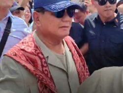 Momentum Epik Kedatangan Prabowo Subianto di Manado Langoan Membakar Semangat Para Pendukung