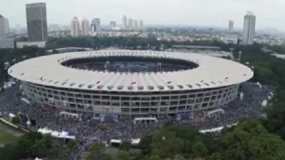 GBK Menjadi Saksi Ketika Pendukung Calon Presiden Prabowo-Gibran Mencatat Sejarah dalam Politik Indonesia