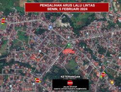 Rekayasa Lalu Lintas Polres Kotamobagu untuk Kelancaran Kampanye Capres di Lapangan Molinow