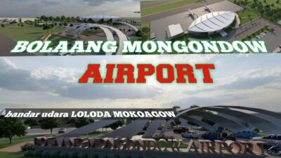 Bandara Lolak Bolaang Mongondow Merayakan Penerbangan Perdana Masyarakat Antusias