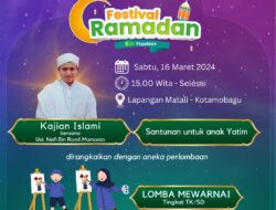 Ayo Hadiri Festival Ramadan Pegadaian di Lapangan Matali, Kotamobagu Hari Ini!