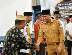 Bupati Boltim Memperingati Isra Mi’raj Nabi Muhammad S.A.W dengan Kesederhanaan dan Doa Damai