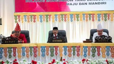 Perayaan HUT ke-70 Kabupaten Bolaang Mongondow: Pj. Wali Kota Mewakili Gubernur Sulawesi Utara dalam Acara Paripurna