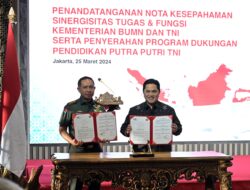 PLN Membangun Sinergi dengan Kementerian BUMN dan TNI untuk Optimalisasi Sumber Daya dan Pengamanan Aset