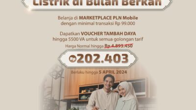 PLN Kembali Hadirkan Promo Diskon “Listrik di Bulan Berkah 2024