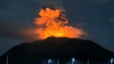 Pemerintah Kotamobagu Salurkan Bantuan untuk Korban Erupsi Gunung Ruang