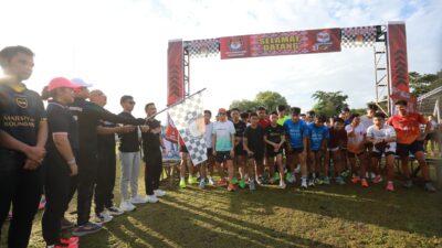 KPU Run Tandai Peluncuran Tahapan Pilkada Kotamobagu 2024 oleh Pj. Wali Kota