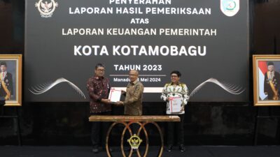 Prestasi Gemilang: Kota Kotamobagu Raih Opini WTP ke-11 Kali Berturut-turut dari BPK Sulut