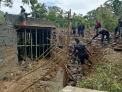 Progres Pembangunan Plat Duiker oleh Satgas TMMD Capai 80 Persen: Semangat Gotong Royong Membangun Desa