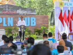 Presiden Jokowi Tandai Groundbreaking PLN Hub, Pusat Transisi Energi dan Layanan Digital di IKN